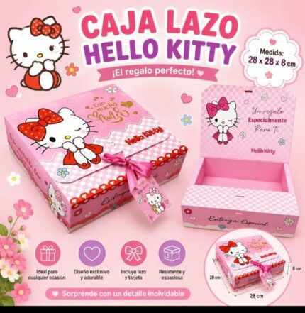 Caja de Regalo Rosado y Celeste