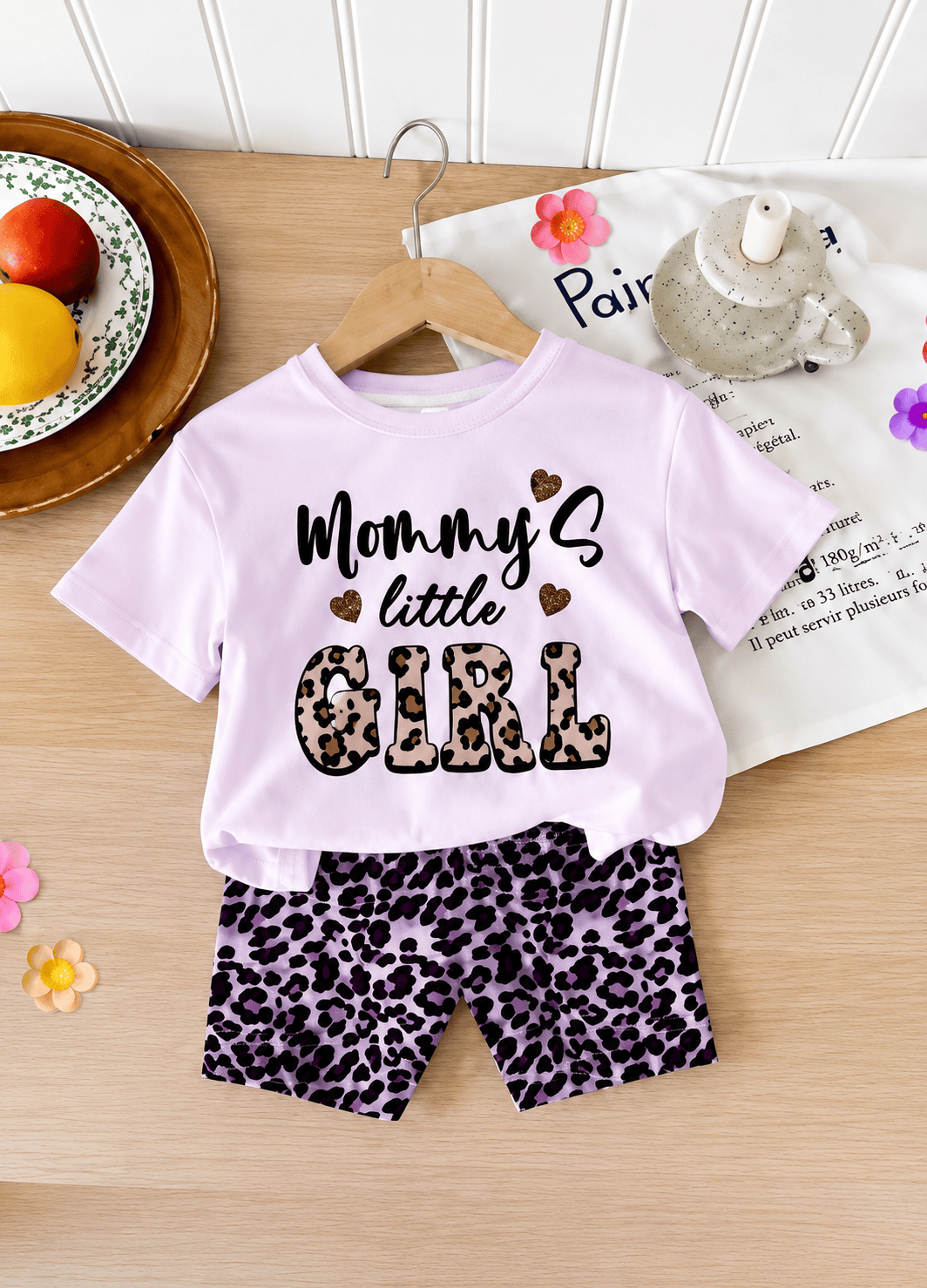 CONJUNTO LILA BEBE-NIÑA-PORTADA Kids Conjunto de Niña-Bebé - Imagen 1