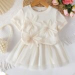 Kids Conjunto Con Falda de Malla de Niña-Bebé