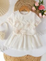 Kids Conjunto Con Falda de Malla de Niña-Bebé