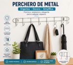 Perchero de metal