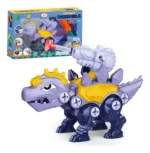 Dinosaurio Armable Lanza Dardo C/ Desarmador - Imagen 3