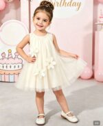 Kids Vestido de Malla de Niña-Bebé - Imagen 2