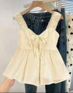 Blusa Tipo Babydoll de Dama-Sku: DM-008