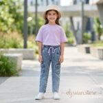 Pantalón Jean Tipo Cargo-Sku: M5-6A-N001 - Imagen 2