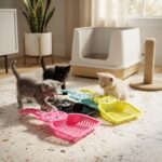 Pala Higiénica Para Arenero de Gatos-Diseño de Gatito