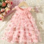 Kids Vestido de Malla de Niña-Bebé-Sku: M12-18M-027