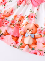 Vestido Sweet Teddy Bears para niña-Bebé-Sku: M18-24M-010 - Imagen 4