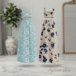 Conjunto Falda Larga y Top-Sku: DSM-0012 - Imagen 3