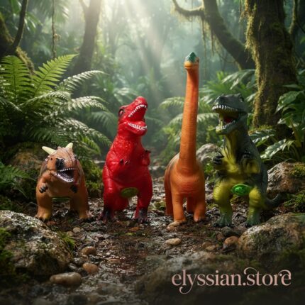 Dinosaurios Gigantes De Jebe Premium