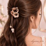 Ganchos de Cabello Premium-Hello Kitty con Pedrería - Imagen 3