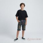 Short Chavito Jean Urbano para Niño-Sku: V10-11A-N018 - Imagen 2