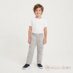 Pantalón Cargo de Gabardina Suave para Niño-Sku: V4-5A-N016 - Imagen 2