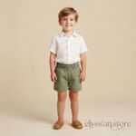 Short Bermuda Casual para Niño-Sku: V3-4A-N019 - Imagen 2