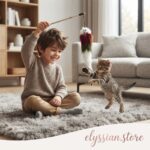 Juguete Interactivo Para Gatos Con Varita - Imagen 2