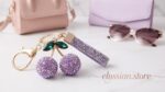 Llavero de Cereza con Diamantes de Imitación - Imagen 3