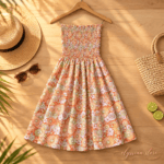 Vestido Corto De Estilo Veraniego-Sku: DSL-0006 - Imagen 3