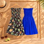 Vestido Corto De Estilo Veraniego-Sku: DSL-0006 - Imagen 5