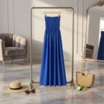 Vestido Largo De Estilo Veraniego-Sku: DSL-0007