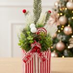 Adorno O Centro De Mesa Navideño