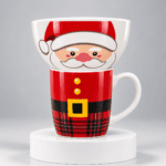 Set Navideño de Taza con Bowl de Loza
